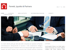 Tablet Screenshot of ferretti-ippolito.com
